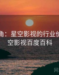 专家视角：星空影视的行业价值，星空影视百度百科
