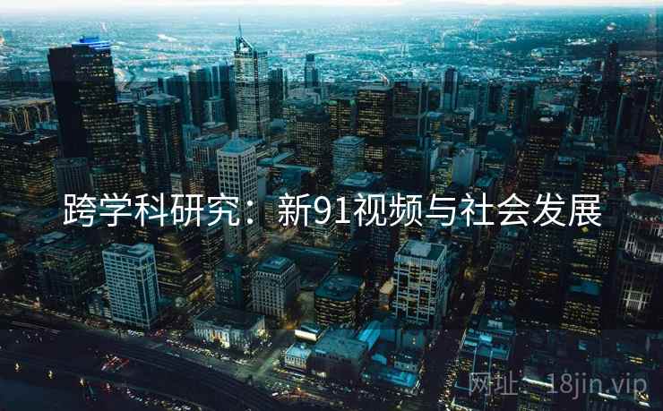 跨学科研究：新91视频与社会发展