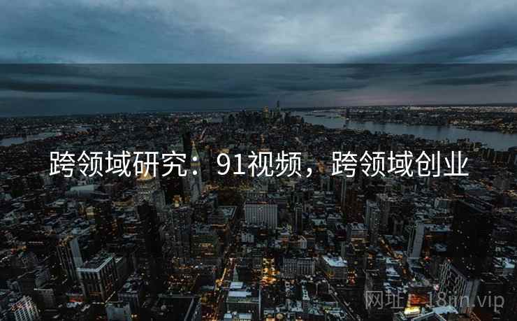 跨领域研究：91视频，跨领域创业