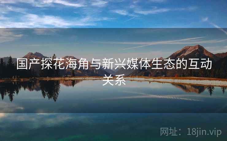 国产探花海角与新兴媒体生态的互动关系