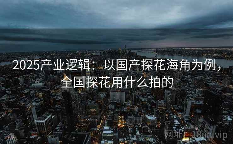 2025产业逻辑：以国产探花海角为例，全国探花用什么拍的