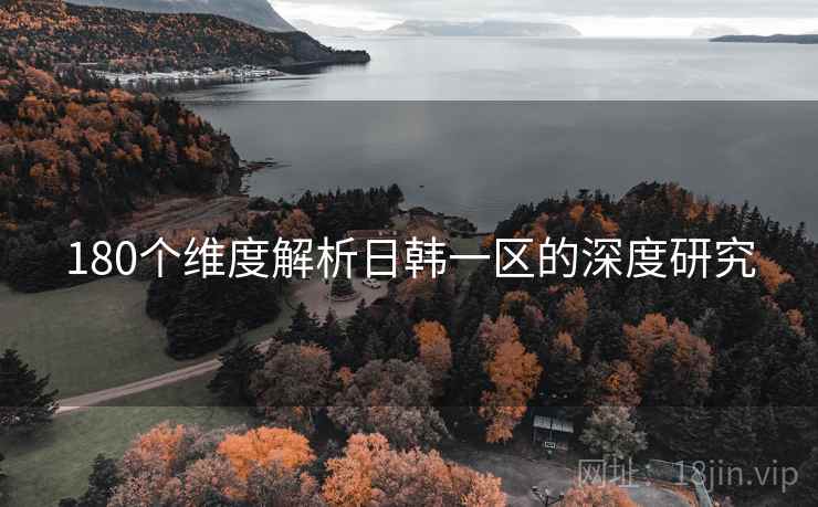 180个维度解析日韩一区的深度研究