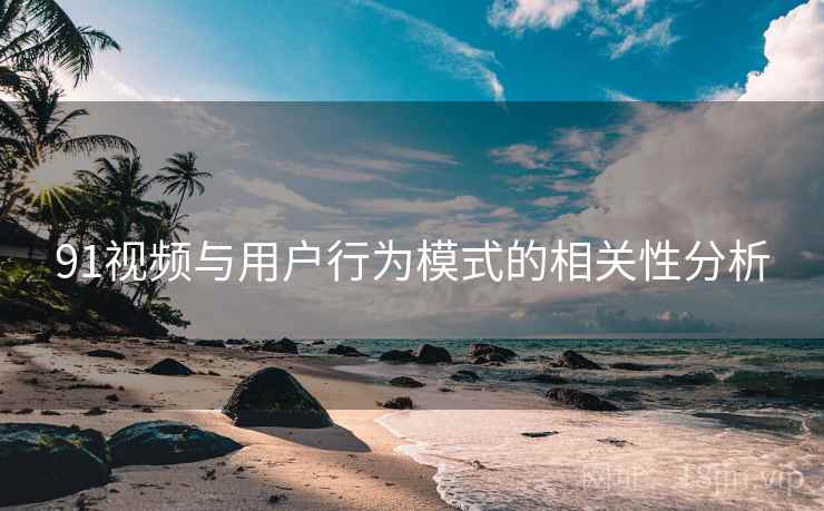 91视频与用户行为模式的相关性分析