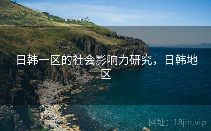 日韩一区的社会影响力研究，日韩地区