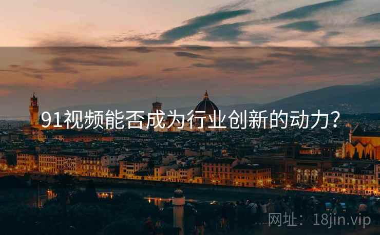 91视频能否成为行业创新的动力？