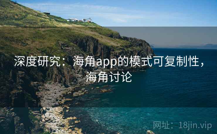 深度研究：海角app的模式可复制性，海角讨论